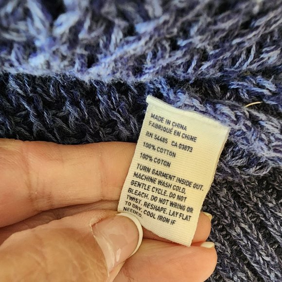 American Eagle Outfitters Women knit Sweater Blue Size S/P - Picture 14 of 15